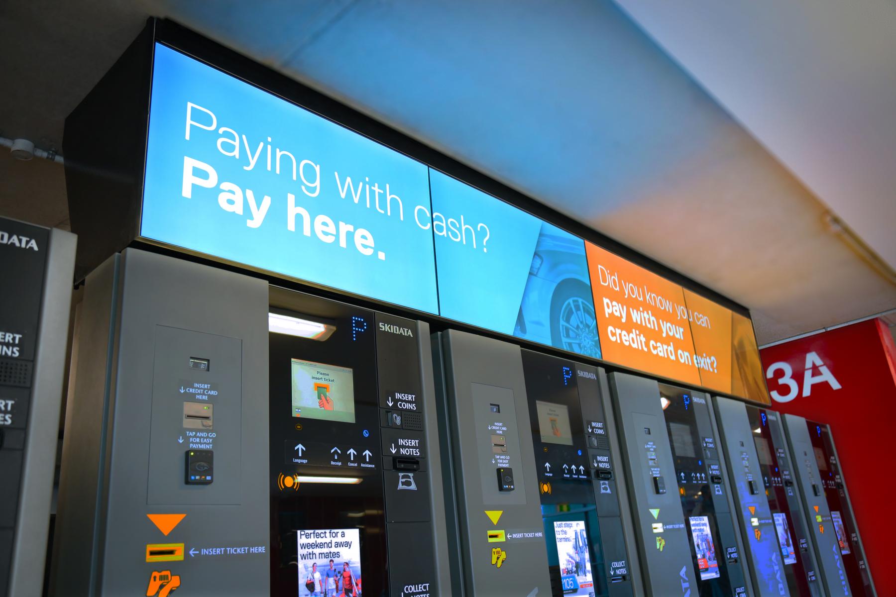 Digital Parking Signs Outdoor Parking Signs Digital Carpark